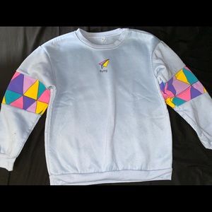 Blue Airplane Sweatshirt